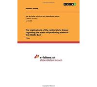 The Implications Of The Rentier State Theory Regarding The Major Oil-Producing States Of The Middle East