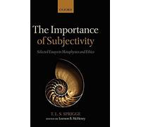 The Importance Of Subjectivity