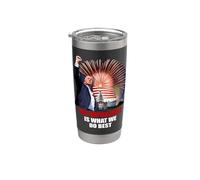 The Impossible is What We Do Best - Trump Inauguration 2025 Gobelet isotherme en acier inoxydable double paroi