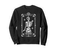 The Impress Tarot Card Féminisme Astrologie Crâne Sweatshirt