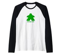 The Incredible Sulk Green Meeple Jeu de société Manche Raglan