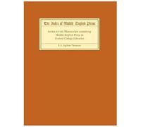 The Index Of Middle English Prose