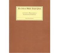 The Index of Middle English Prose, Handlist X, The Index of Middle English Prose Irma Taavitseinen (Auteur)