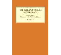 The Index Of Middle English Prose: Handlist Xxiv