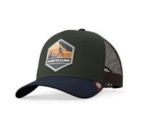 The Indian Face Born to Climb Baseball Cap, Vert, Taille Unique Unisex