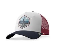 The Indian Face Born to Sail Baseball Cap, Blanc, Taille Unique Unisex