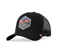 The Indian Face Born to Snowboard Baseball Cap, Bleu, Taille Unique Unisex