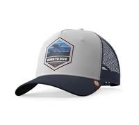 The Indian Face Casquette Born to Dive White/Blue