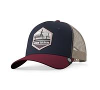 The Indian Face Born to Run Baseball Cap, Bleu, Taille Unique Unisex