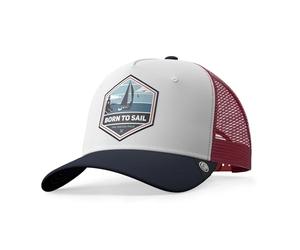 The Indian Face Casquette Born to Sail White/Red/Blue