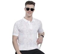The Indian Garage Co T-shirt pour homme, blanc, M