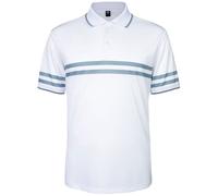 The Indian Maharadja Polo Rayé Brun/Blanc L