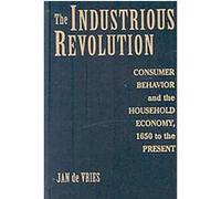 The Industrious Revolution Jan Devries (Auteur)