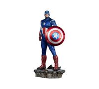 Statuette - Iron Studios - Captain America - Échelle 1/10 - Résine - Intérieur