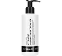 The INKEY List Hydrating Cream-to-Milk Cleanser 180ml, 5% Rice Milk & Hyaluronic Acid, Gentle Cleaning Formula, Non-Stripping, Non-Drying, Non-Irriating, Hydrates & Dissolves Makeup, Vegan Friendly