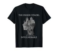 The Inner Citadel Stoic Philosophy Mental Strength Fortress T-Shirt