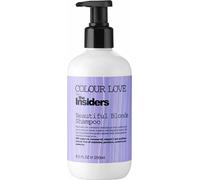 The Insiders Beau Blond Shampooing - Nettoyage en douceur - Blond frais - Look - Renforce la couleur - Fabriqué par des professionnels - 250ml