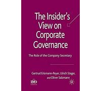 The Insider's View On Corporate Governance