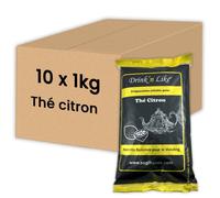 Thé Instantané Distributeur Automatique Drink'n Like Thé Citron - 10 paquets - 10 Kg