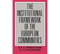 The Institutional Framework Of The European Communities
