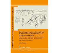 The Interface Between Scientific And Technical Translation Studies And Cognitive Linguistics
