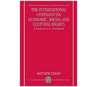 The International Covenant On Economic, Social, And Cultural Rights
