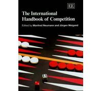 The International Handbook Of Competition Elgar Original Reference