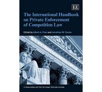 The International Handbook On Private Enforcement Of Competition Law