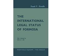 The International Legal Status Of Formosa