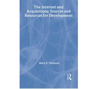 The Internet and Acquisitions Sources and Resources for Development - Mary E. Timmons - CRC Press - ebook (ePub) - Livre