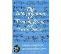 The Interpretation of French Song