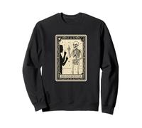 The Interpreter Tarot Card Traducteur Gothique Effrayant Sweatshirt