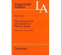 The Intonation Of Interrogation In Palermo Italian