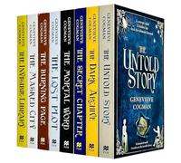 The Invisible Library Series 8 Books Collection Set by Genevieve Cogman (Invisible Library, Masked City, Burning Page, Lost Plot, Mortal Word, Secret Chapter & More)