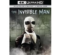 The Invisible Man [Ultra Hd] With Blu-Ray, 4k Mastering, Digital Copy, 2 Pack