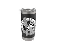The Iron Giant Lightning Bolts Logo Gobelet isotherme en acier inoxydable double paroi