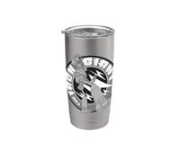The Iron Giant Lightning Bolts Logo Gobelet isotherme en acier inoxydable double paroi