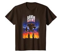 The Iron Giant Poster T-Shirt, Enfant, Marron, 2 Ans