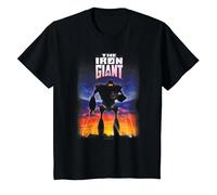 The Iron Giant Poster T-Shirt, Enfant, Noir, 10 Ans