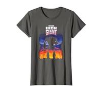 The Iron Giant Poster T-Shirt, Femme, Asphalte, S