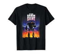 The Iron Giant Poster T-Shirt, Homme, Noir, L