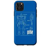 The Iron Giant Schematic Coque pour iPhone 11 Pro Max