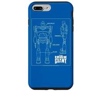 The Iron Giant Schematic Coque pour iPhone 7 Plus/8 Plus