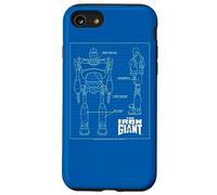 The Iron Giant Schematic Coque pour iPhone SE (2020) / 7/8