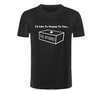 The IT Crowd Men and Fashion T-Shirt Round Collar