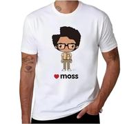 The IT Crowd T-Shirt - Love Moss Graphic Tee for Men, Casual Cotton Shirt