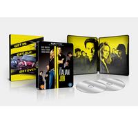 The Italian Job 4K UHD + Blu-Ray Neuf Scellé Steelbook A-B-C