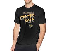 The J Geils Band Bloodshot T Shirt Men's Fashion Cotton Round Neck Short Sleeve Tees Black Manches Courtes(Small)