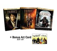 The J. R. R. Tolkien Famous Works Collection: The Hobbit - Complete Special Edition Movie Series 1-3 (An Unexpected Journey / Desolation of Smaug / Battle of the Five Armies) + Bonus Art Card