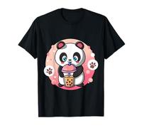Thé japonais mignon kawaii panda otaku Bubble Boba Tea T-Shirt